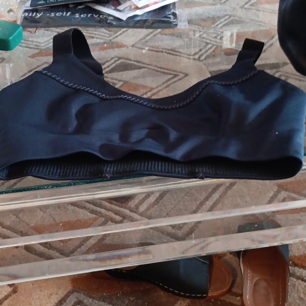 Motion 365 Black Fitted Sports Bra S
